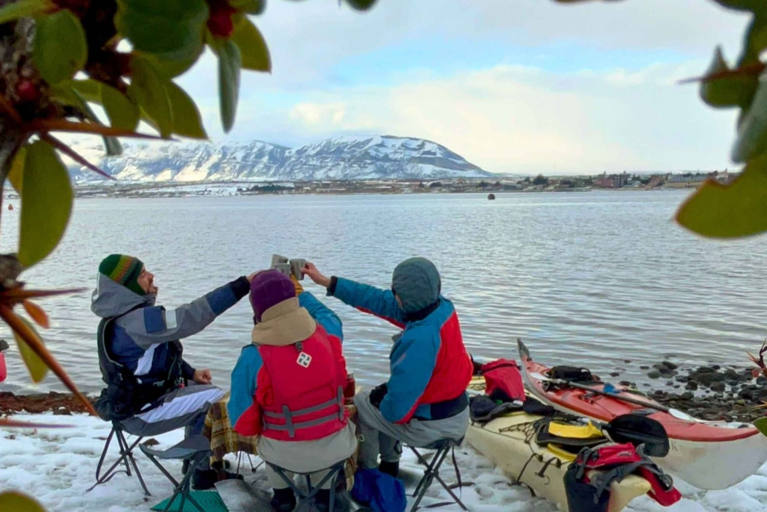 Patagonia: Kajakktur i Puerto Natales med piknik
