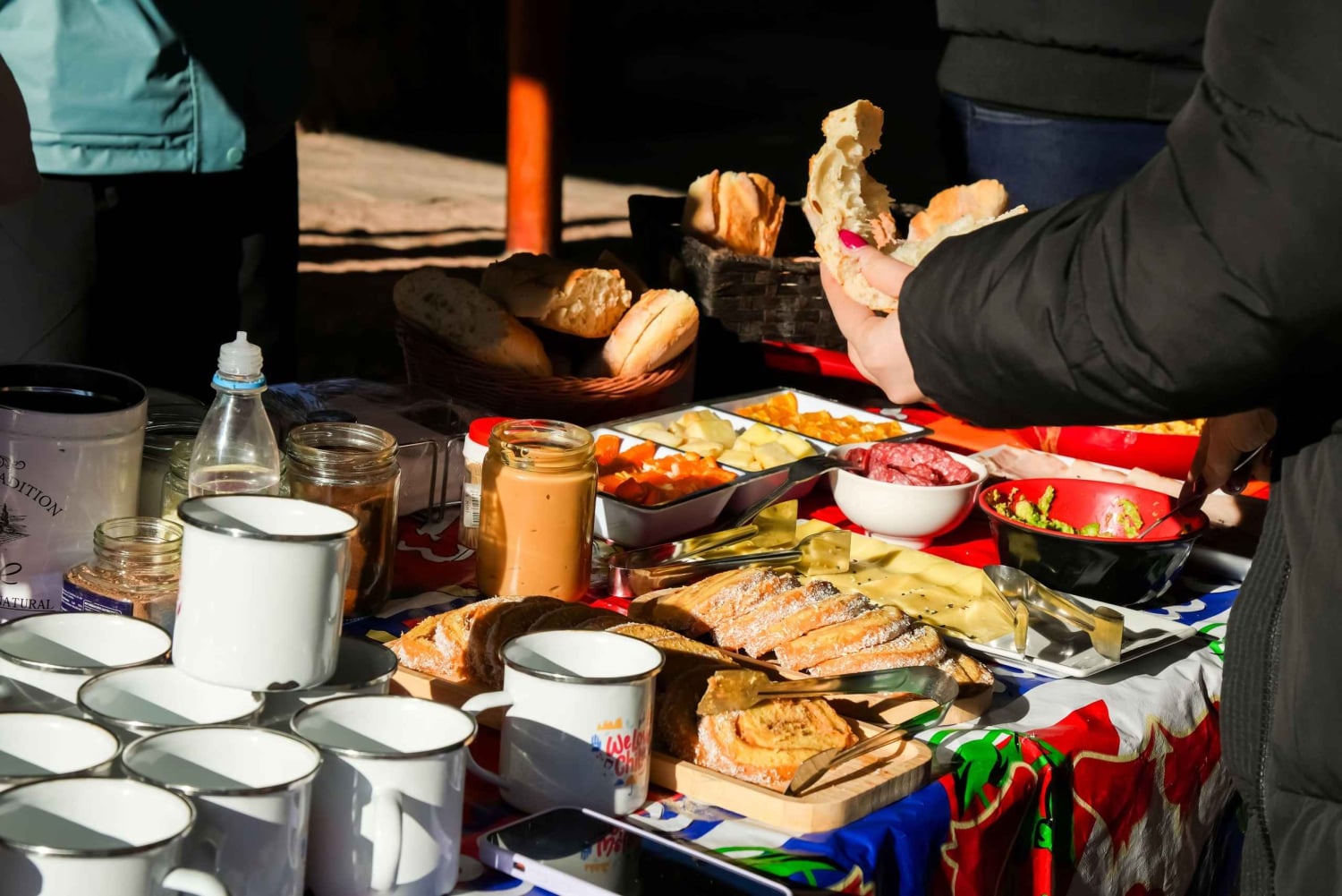 Visite d'une journée complète à Piedras Rojas et aux lagunes altiplaniques