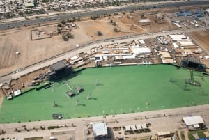 Visite privée en hélicoptère au-dessus de Santiago avec transport à l'hôtel