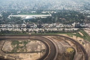 Visite privée en hélicoptère au-dessus de Santiago avec transport à l'hôtel