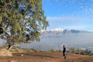 Private Sunset Hike from Santiago with Stunning Andes Views