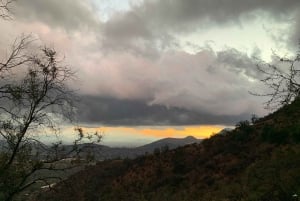 Private Sunset Hike from Santiago with Stunning Andes Views