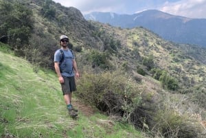 Private Sunset Hike from Santiago with Stunning Andes Views
