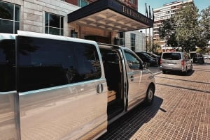 Privat transport: Mellom Santiago og flyplassen