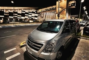 Privat transport: Mellom Santiago og flyplassen