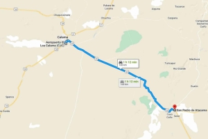 Частный трансфер в Сан-Педро-де-Атакама. не дожидаясь