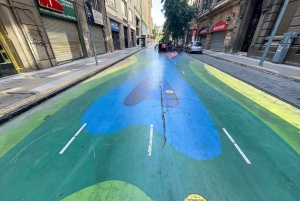 Tour privato a piedi di Santiago come un locale