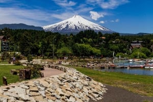 Pucón e Villarrica: Tour guiado com serviço de busca no hotel