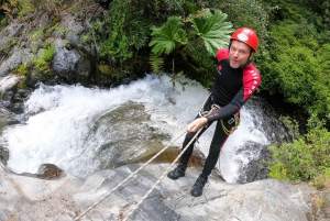 Pucón: Canyoning on the Correntoso River with Expert Guides