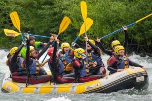 Pucón: Family Rafting Adventure on the Trancura Bajo River, Moderate Level