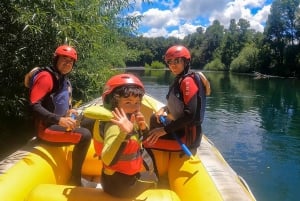 Pucón: rodzinna wyprawa na tratwach po rzece Liucura dla wszystkich grup wiekowych