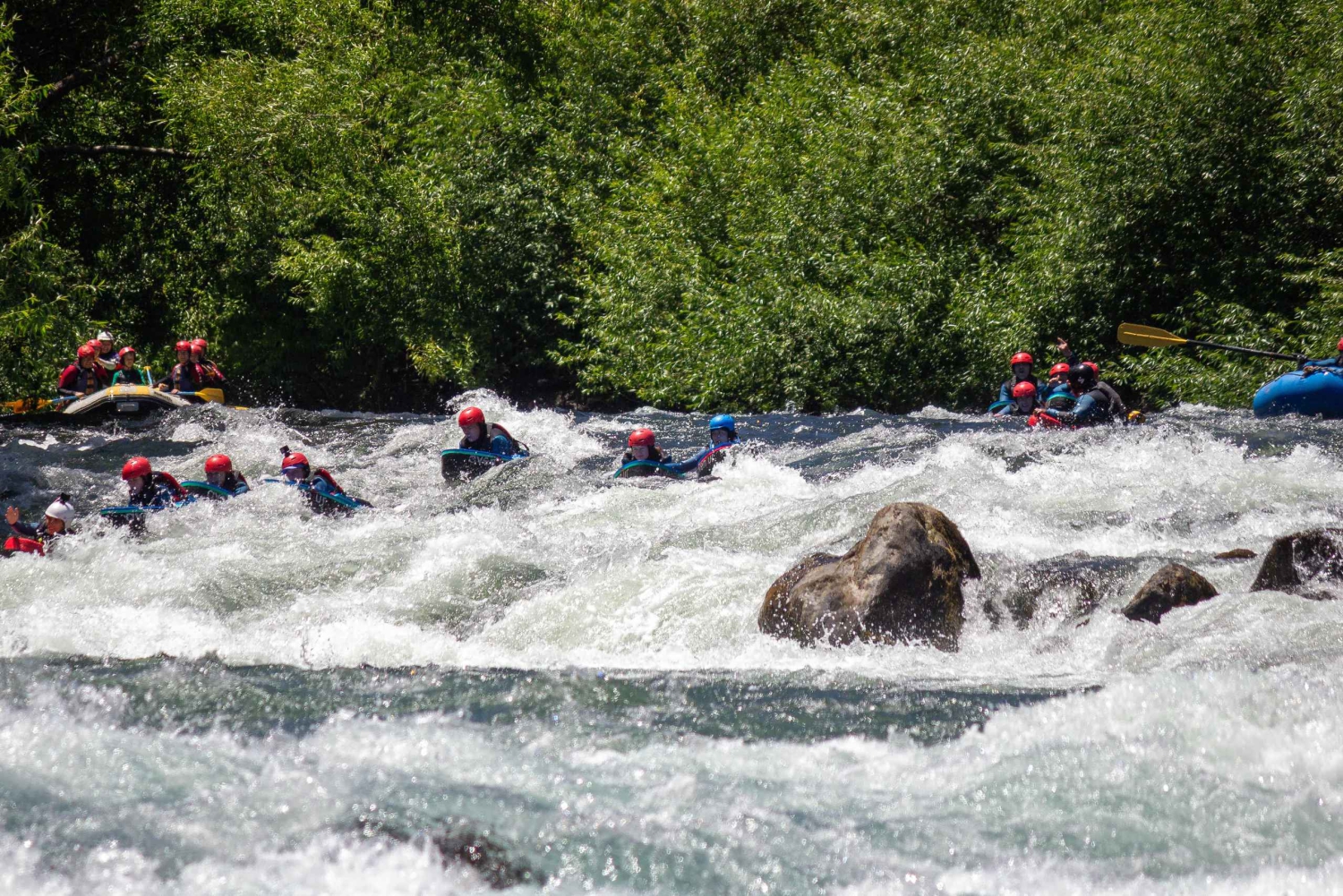 Pucón: Hydrospeed-seikkailu toiminnan ystäville Trancura-joella