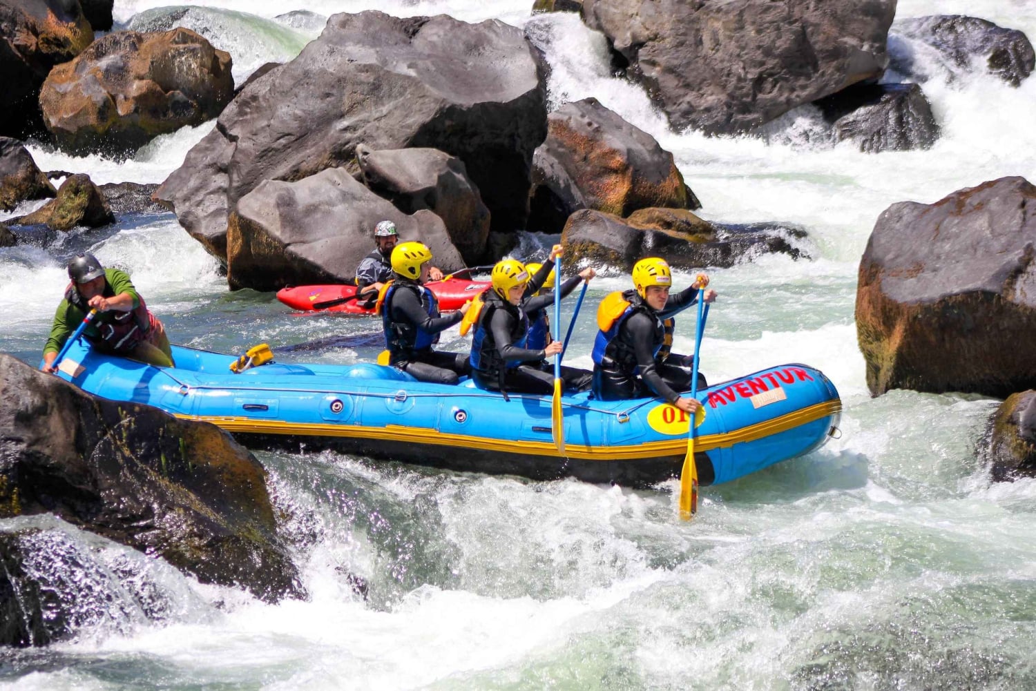Pucón : Rafting sur la rivière Trancura Alto pour les aventuriers expérimentés