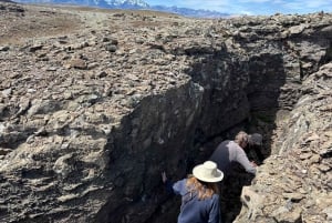 Puerto Guadal: przejażdżka konna szlakiem skamieniałości z lunchem w formie pudełkowej