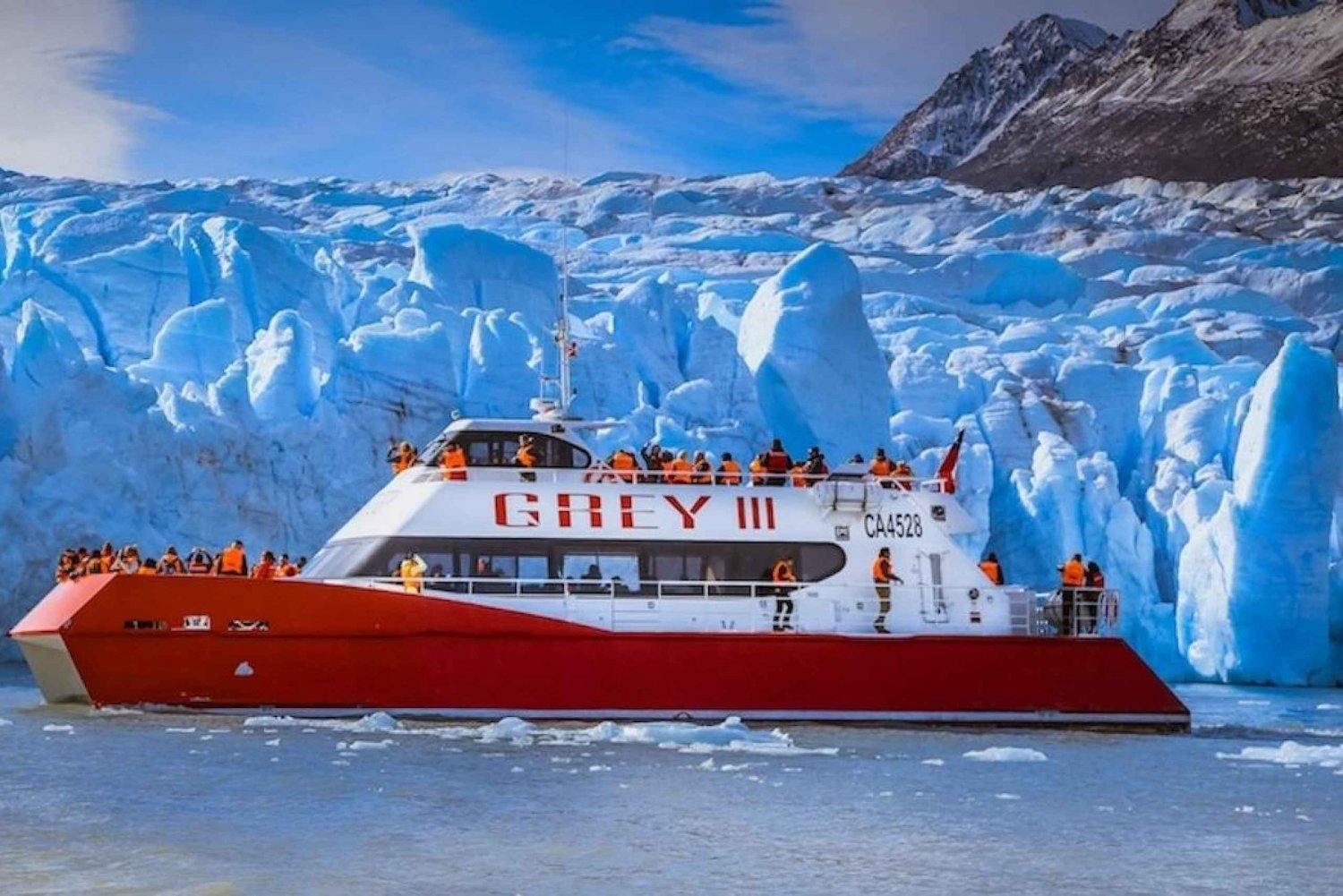 Puerto Natales: Natales: Grey Glacier Navigation w/ Transport