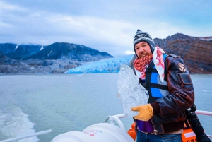 Puerto Natales: Grijze gletsjer navigatie met transport