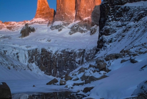 Puerto Natales: Torres del Paine Base Trekking with Transfer