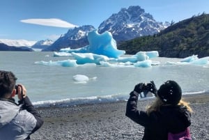 Puerto Natales: Tourpakket (Hele dag + Basis Torres + Grijs)