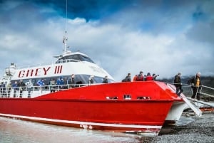 Puerto Natales: transfer naar de Grey Glacier Navigation