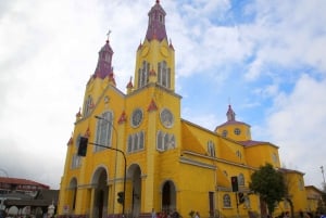 Puerto Varas: Całodniowa wycieczka na wyspę Chiloe Castro i Dalcahue