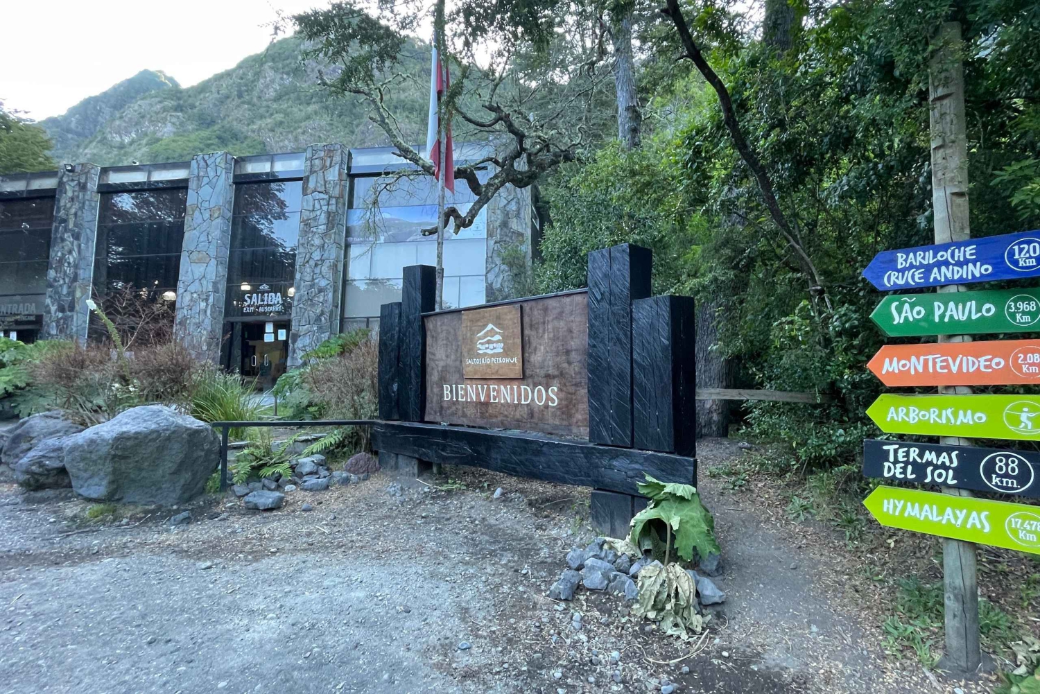 Puerto Varas: Tur til vulkanen Osorno og Petrohue, heldagstur