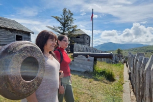 Punta Arenas: Fort Bulnes og Magellanstreddet