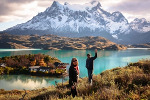 Punta Arenas: Giornata intera Torres del Paine + Grotta di Milodon