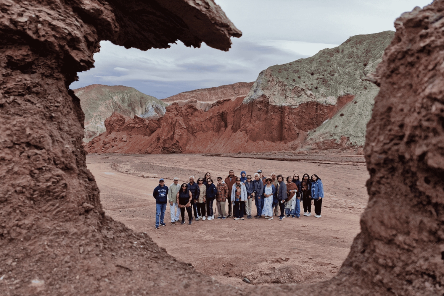 Rainbow Valley: Tour mit Petroglyphen, Rainbow Canyon und Cascada Seca.