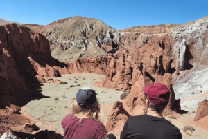 Rainbow Valley: Tour mit Petroglyphen, Rainbow Canyon und Cascada Seca.