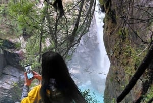 Touren Wasserfall Rio Blanco, Nationalpark Hornopiren