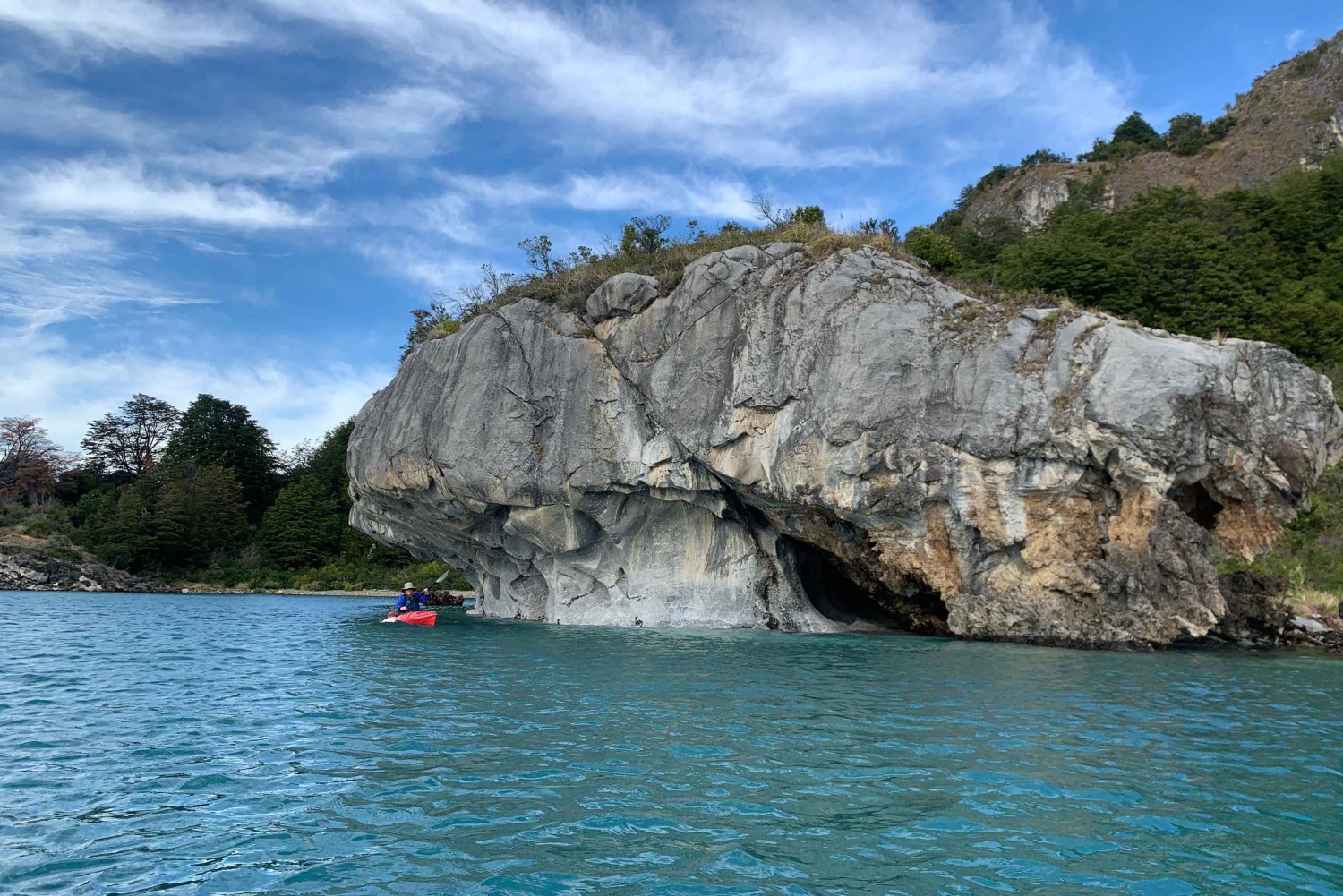 Rio Tranquilo Port, Full Marble Caves, Kayak Experience