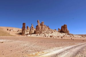 Route of the salt flats: Crossing the white desert