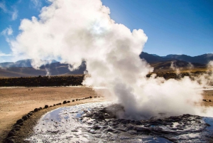 San Pedro de Atacama : Visite des geysers d'El Tatio