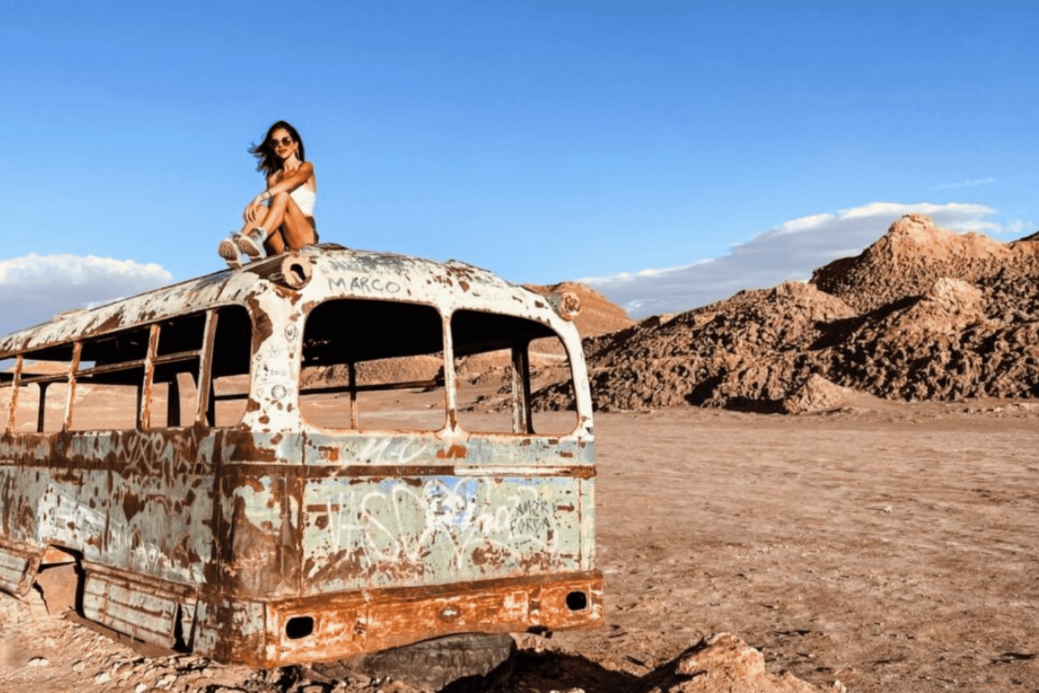 San Pedro de Atacama: Magic Bus Desert Tour with Snacks