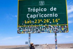 San Pedro de Atacama: Piedras Rojas en Lagunas Altiplanica