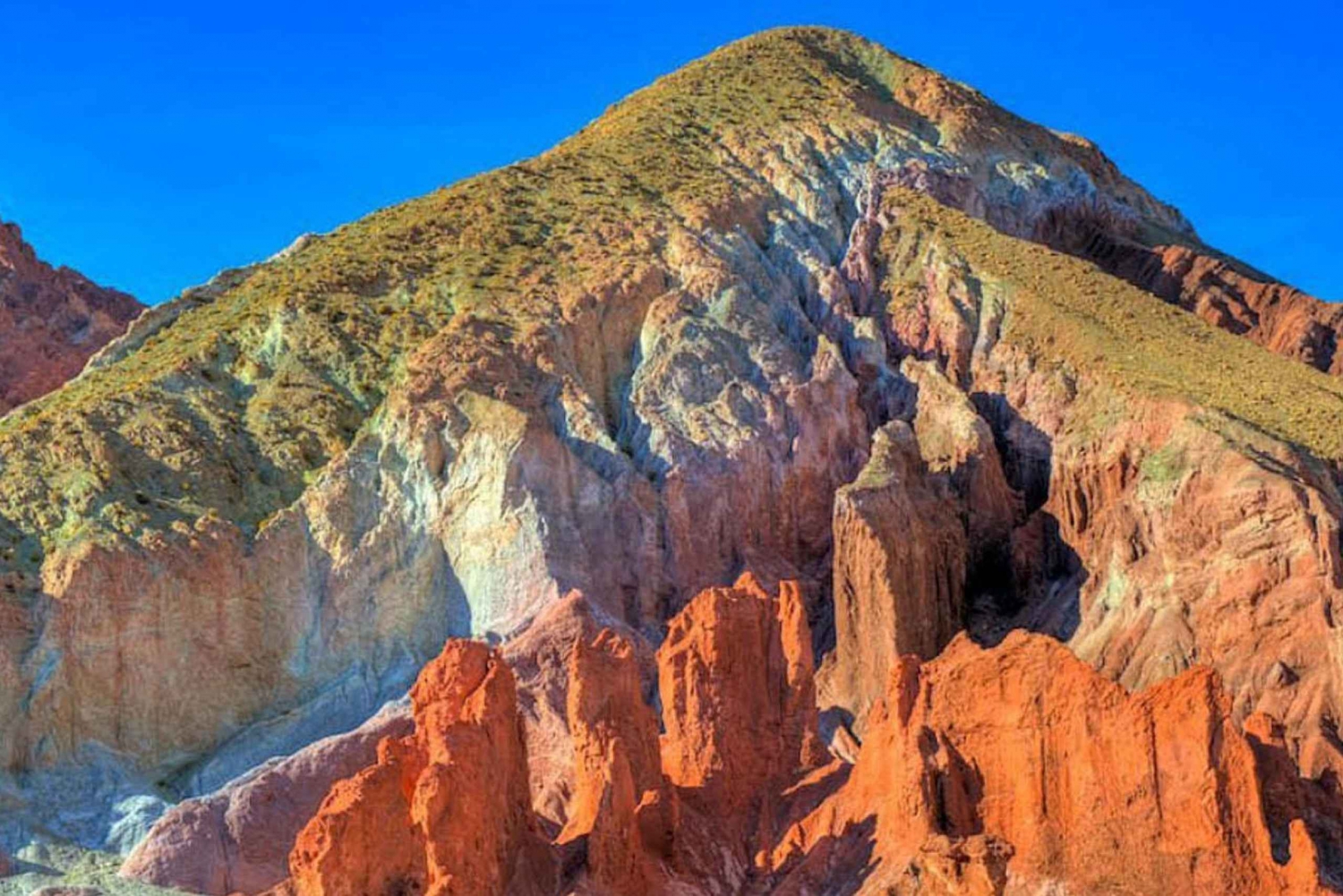 San Pedro de Atacama: Regenbogental + Alte Malereien