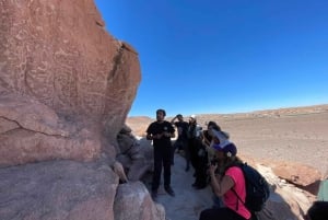 San Pedro de Atacama: Regenboogvallei en petrogliefentocht