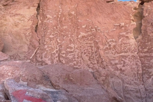 San Pedro de Atacama: Regenboogvallei en petrogliefentocht