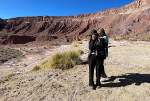 San Pedro de Atacama: Tour della Valle dell'Arcobaleno e dei Petroglifi