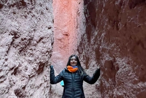 San Pedro de Atacama: Tour della Valle dell'Arcobaleno e dei Petroglifi