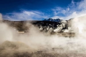 San Pedro de Atacama: Pakiet oszczędnościowy Gejzery Tatio + Dolina Księżycowa