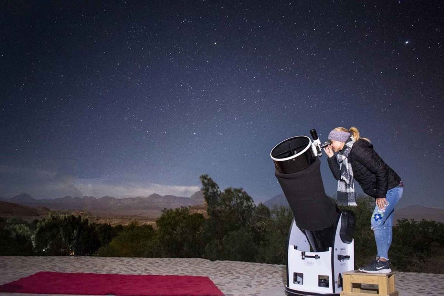 San Pedro de Atacama: Stjernekikketur med teleskoper og snacks