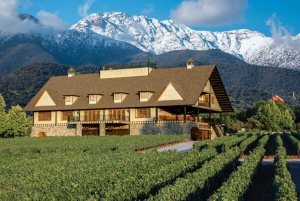 Santiago: Alyan Sunset Tour with Wine Tastings and Dinner
