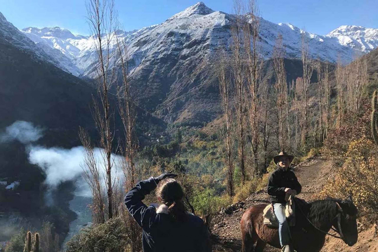 Santiago: Andes Horseback Ride with Wine Tour and Tasting