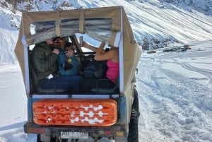 Santiago: Andes Off Road Adventure with Glaciers and Volcano