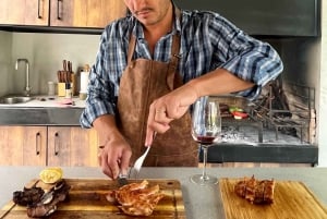 Santiago: Asado i degustacja win