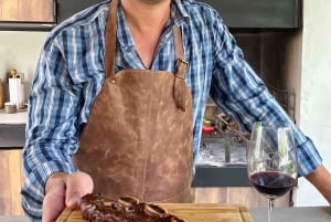 Santiago: Asado i degustacja win