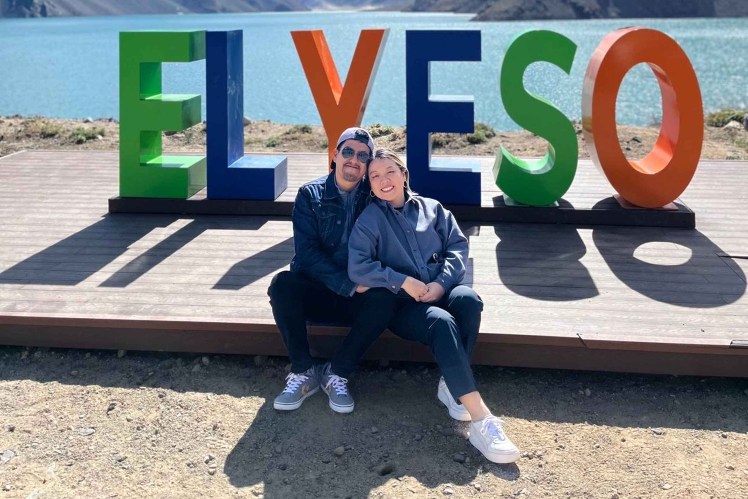 Santiago: Cajón del Maipo ja El Yeson patoalue, chililäinen juhla ja piknik