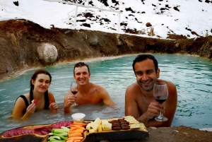 Santiago: Cajon del Maipo Hot Springs & Barbecue Experience