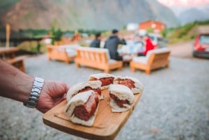 Santiago: Sorgenti termali di Cajón del Maipo e barbecue cileno